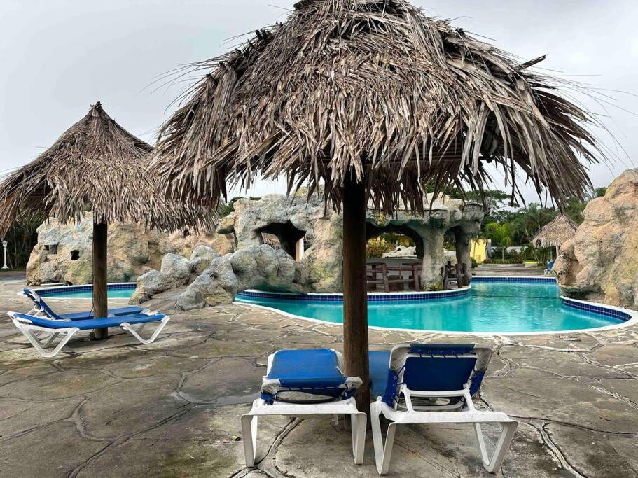 Villa De Ali In Palma Real La Ceiba Bagian luar foto